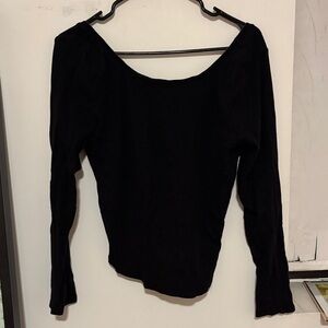 free people scoop back long sleeve size xl